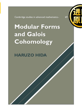 Modular Forms and Galois Cohomology 模形式与伽罗瓦上同调 剑桥高等数学研究系列