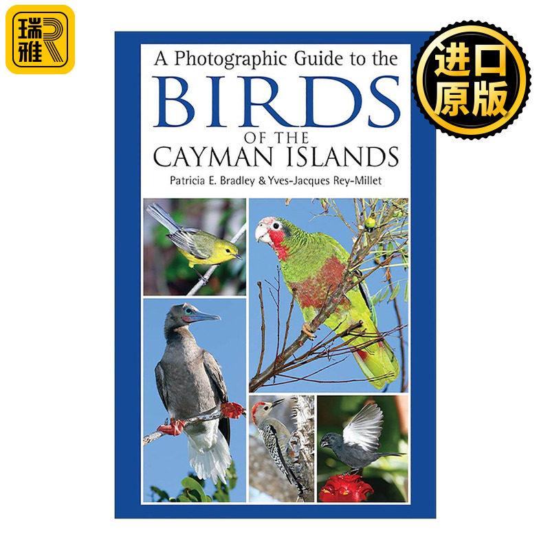 英文原版 A Photographic Guide to the Birds of the Cayman Islands 开曼群岛鸟类品种习性图鉴指南 英文版 进口英语原版书籍