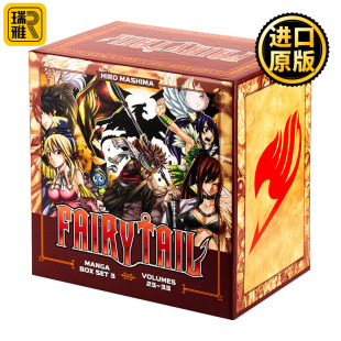 妖精 Manga 英文原版 2333册 尾巴套装 Set Box Tail Fairy