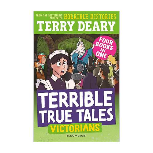 英文原版 Terrible True Tales Victorians 可怕的真实历史之维多利亚人 可怕的历史作者Terry Deary 儿童趣味历史读物 英文版