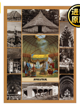 Shelter 庇护所 绿色建筑住房设计 插图 Lloyd Kahn劳埃德·卡恩