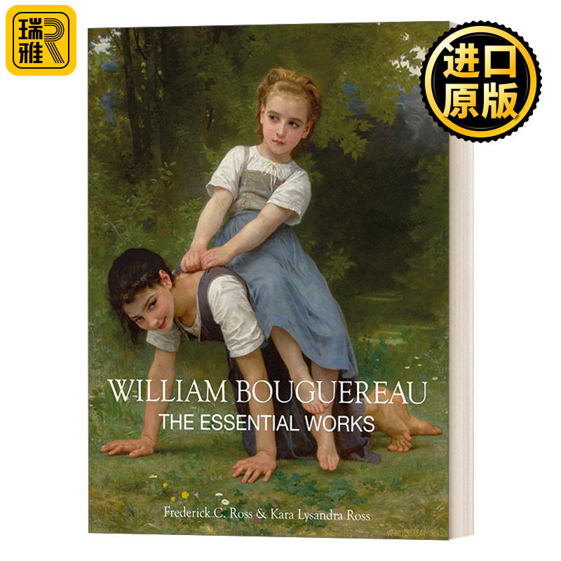 英文原版 William Bouguereau The Essential Work 威廉·布格罗作品集 艺术画册 精装 英文版 进口英语原版书籍