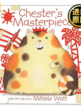 Chester's Masterpiece 肥猫切斯特的杰作特 儿童幽默绘本