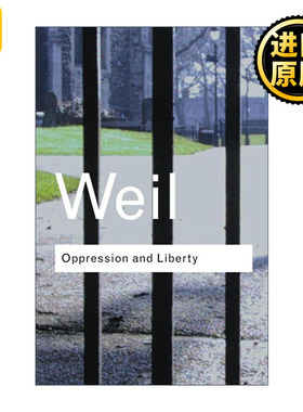 英文原版 Oppression and Liberty 压迫与自由 Routledge Classics系列 英文版 进口英语原版书籍