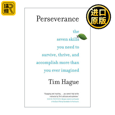 英文原版 Perseverance 毅力 极速前进加拿大版胜者Tim Hague自传 帕金森症 英文版 进口英语原版书籍