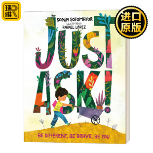 精装 Ask 大开本绘本 情商启蒙 Sonia 有问题就问吧 Sotomayor Just
