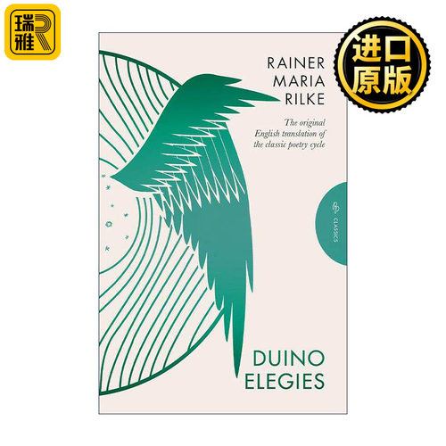 英文原版 Duino Elegies 杜伊诺哀歌 里尔克 英文版 进口英语原版书籍