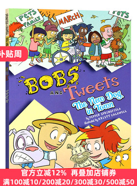 正版 The New Dog in Town Bobs and Tweets #5 童子军夏令营5