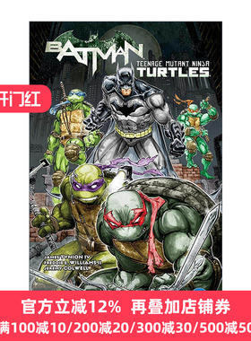 英文原版 Batman/Teenage Mutant Ninja Turtles Vol. 1 蝙蝠侠 忍者神龟 卷一 新版 DC漫画 英文版 进口英语原版书籍