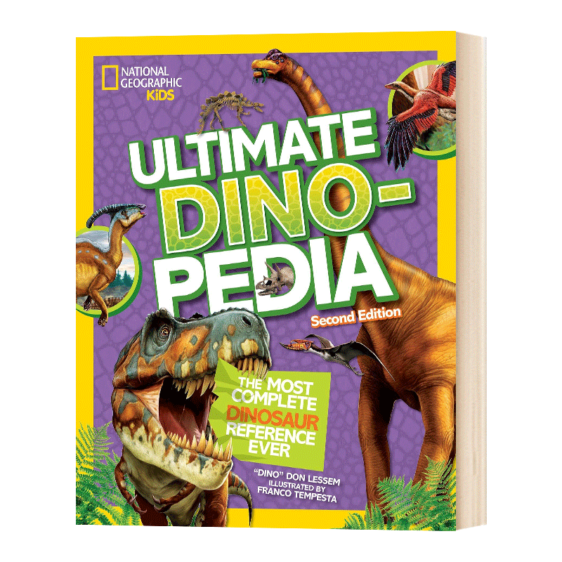 National Geographic Kids Ultimate Dinopedia, Second Edition 国家地理儿童版恐龙百科大全，第２版
