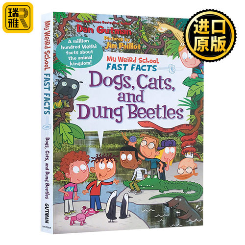 My Weird School Fast Facts: Dogs, Cats, and Dung Beetles疯狂学校真实百科系列：宠物