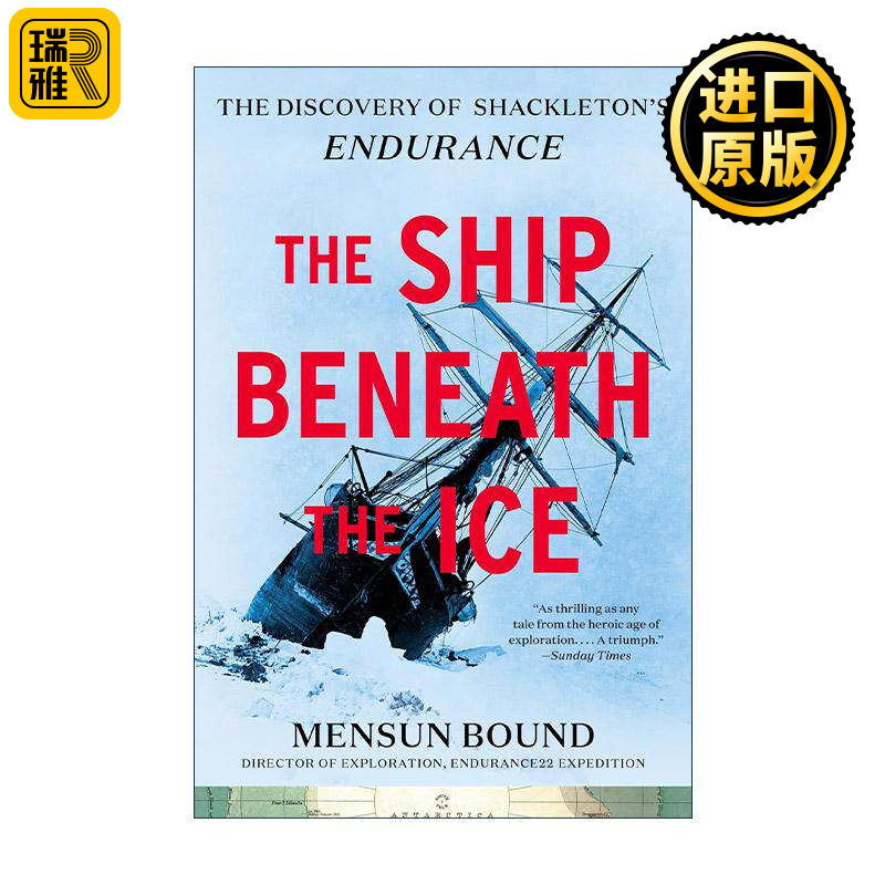 英文原版 The Ship Beneath the Ice 冰下之船 沙克尔顿耐力号的发现 英文版 进口英语原版书籍