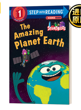 奇妙的地球 美国企鹅兰登英语经典分级阅读读物 第一阶段 英文原版 Step into Reading 1 The Amazing Planet Earth StoryBots书籍