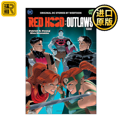 英文原版 Red Hood Outlaws Volume Three 红头罩 法外者 卷三 DC漫画 英文版 进口英语原版书籍