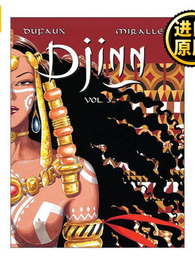 英文原版 Djinn  Vol. 3 巨灵漫画卷三 英文版 进口英语原版书籍