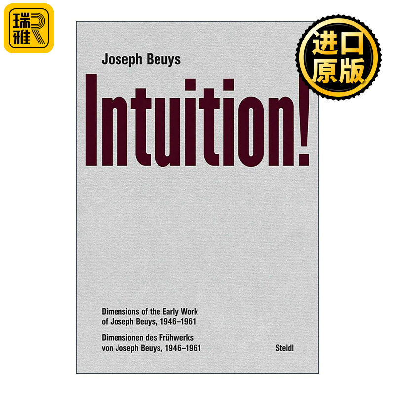 英文原版 Joseph Beuys Intuition 约瑟夫·博伊斯 直觉 摄影作品集精装 英文版 进口英语原版书籍 - 实物图