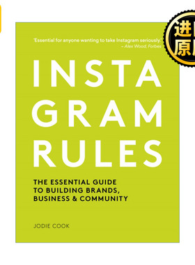 英文版 Instagram Rules Instagram规则 网络社交媒体品牌业务与社群建立指南 英文原版