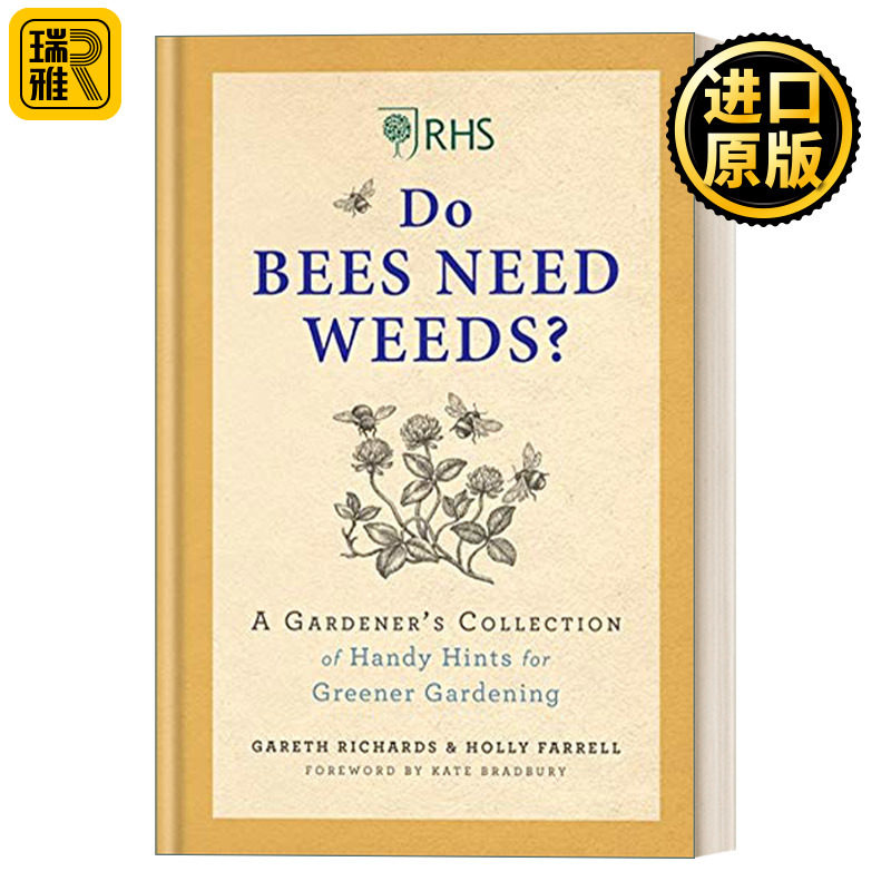RHS Do Bees Need Weeds RHS 绿色园艺指南 蜜蜂需要杂草吗 精装