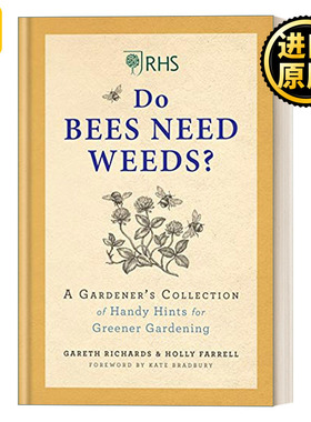 RHS Do Bees Need Weeds RHS 绿色园艺指南 蜜蜂需要杂草吗 精装