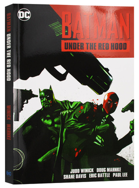 蝙蝠侠 决战红帽火魔 英文原版 Batman Under the Red Hood 蝙蝠侠之红影迷踪 红头罩之下 美国DC漫画书 Judd Winick 进口英语书籍