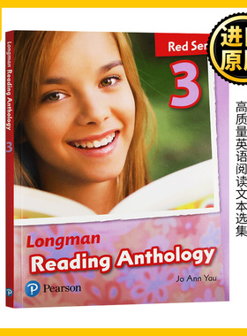 朗文阅读文选3红色系列 Longman Reading Anthology Red Series 英文原版 提高阅读理解能力 进口原版英语词汇学习书籍 英文版书