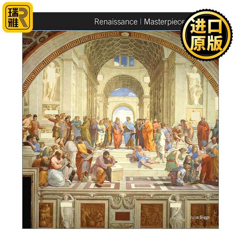 英文原版 Renaissance Masterpieces of Art 文艺复兴 艺术杰作系列 精装 英文版 进口英语原版书籍