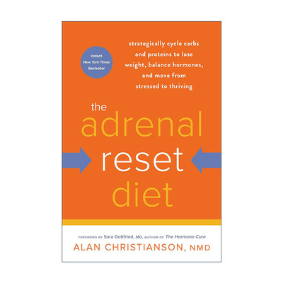 正版 The Adrenal Reset Diet 英文原版 进口英语书籍