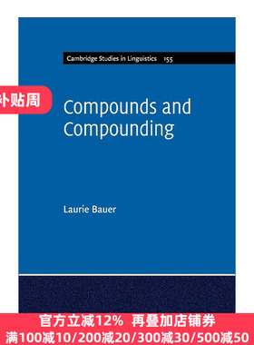 Compounds and Compounding 复合词和复合法 剑桥语言学研究系列