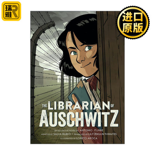英文原版 The Librarian of Auschwitz 奥斯维辛的小图书馆员 历史漫画小说 英文版 进口英语原版书籍