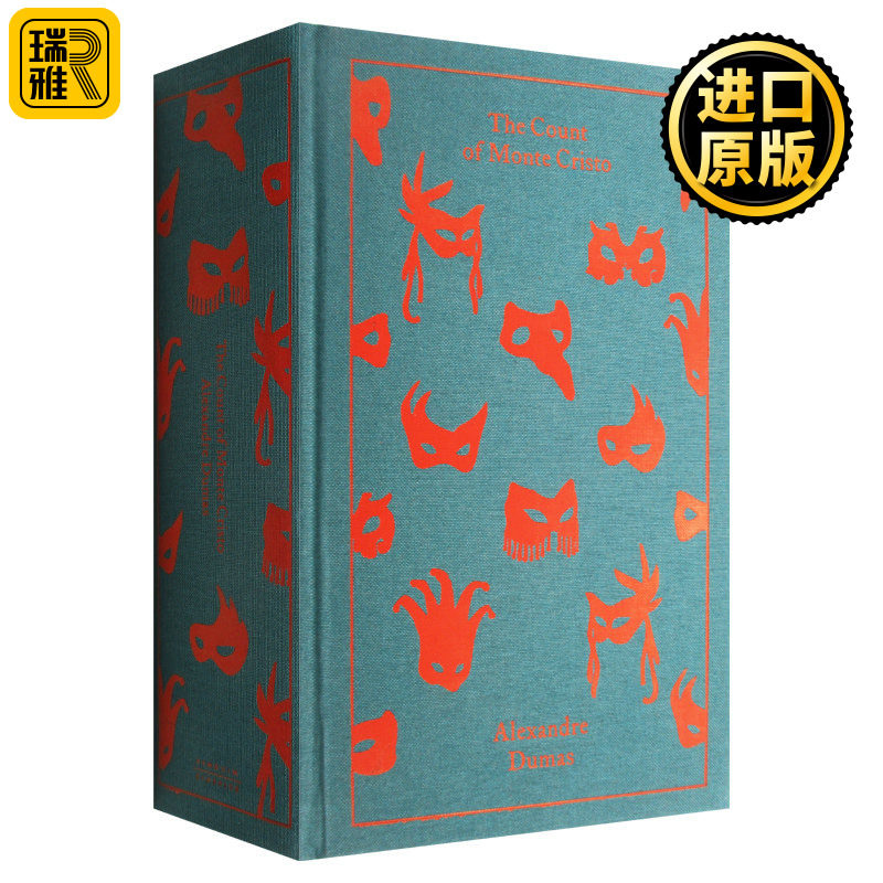 基督山伯爵 企鹅布纹经典 精装 英文原版 The Count of Monte Cristo 布面系列 Alexandre Dumas 英文版 进口英语原版书籍