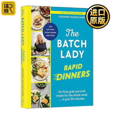 英文原版 The Batch Lady Rapid Dinners 快手菜食谱 30分钟即享美味 精装 英文版 进口英语原版书籍