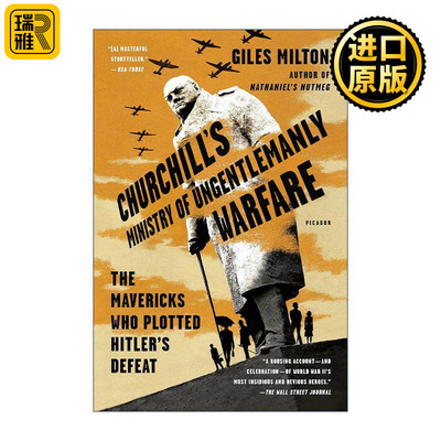 英文原版 Churchill's Ministry of Ungentlemanly Warfare 丘吉尔的非绅士战争 英文版 进口英语原版书籍