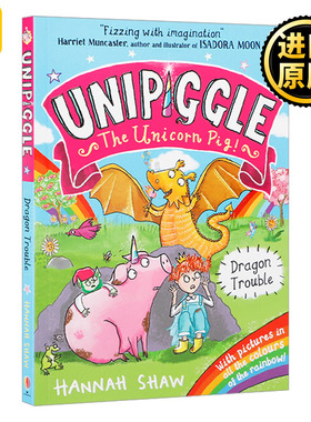 Usborne Unipiggle: Dragon Trouble 独角猪 龙的麻烦 尤斯伯恩儿童全彩幽默搞笑章节桥梁书