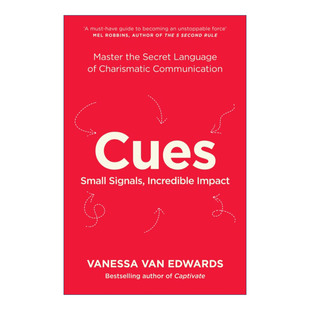 英文版 Cues 线索 高情商沟通 瓦妮莎•范•爱德华兹 英文原版