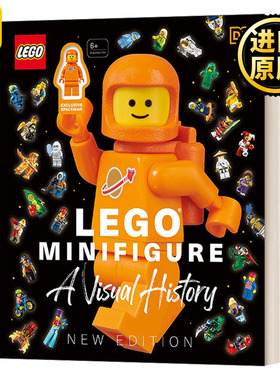 英文原版 LEGO Minifigure A Visual History New Edition 乐高迷你图视觉历史新版 独家乐高太空人迷你图 英文版 进口英语原版书