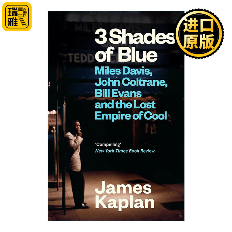 英文原版 3 Shades of Blue 三色布鲁斯 迈尔斯·戴维斯 约翰·柯川 比尔·埃文斯 音乐传记 英文版 进口英语原版书籍