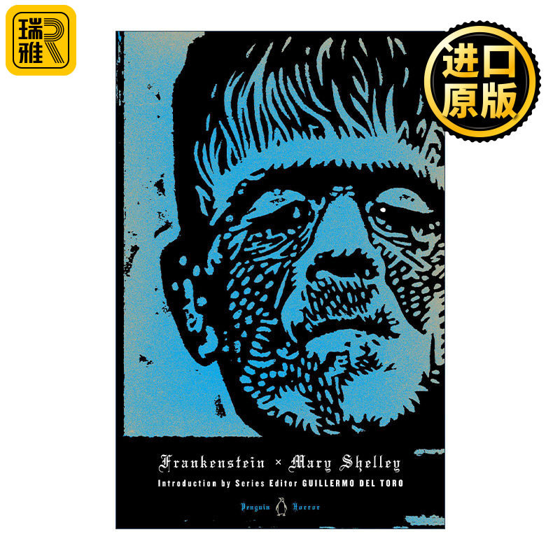 英文原版 Frankenstein (Penguin Horror) 弗兰肯斯坦 企鹅经典精装收藏版 Mary Shelley玛丽·雪莱