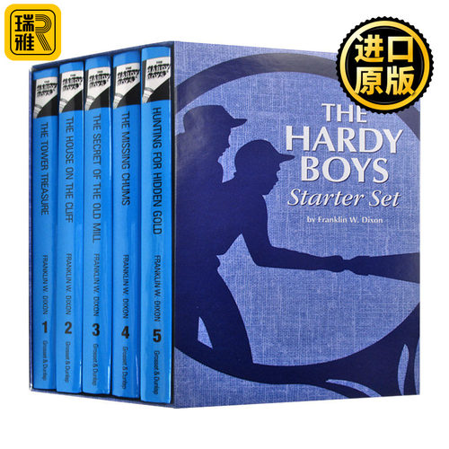 哈迪男孩1-5套装 英文原版 The Hardy Boys Starter Set 英文版 Franklin W. Dixon 进口英语原版书籍