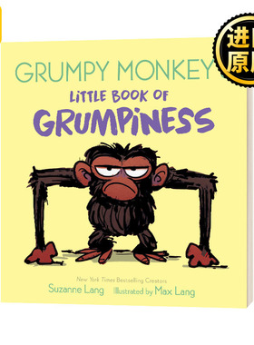Grumpy Monkey's Little Book of Grumpiness 暴躁猴的暴躁小书 纸板书
