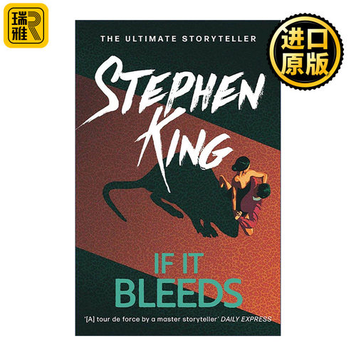 英文原版 If It Bleeds 如果它流血 解决那个局外人 斯蒂芬·金小说集 Stephen King 英文版 进口英语原版书籍