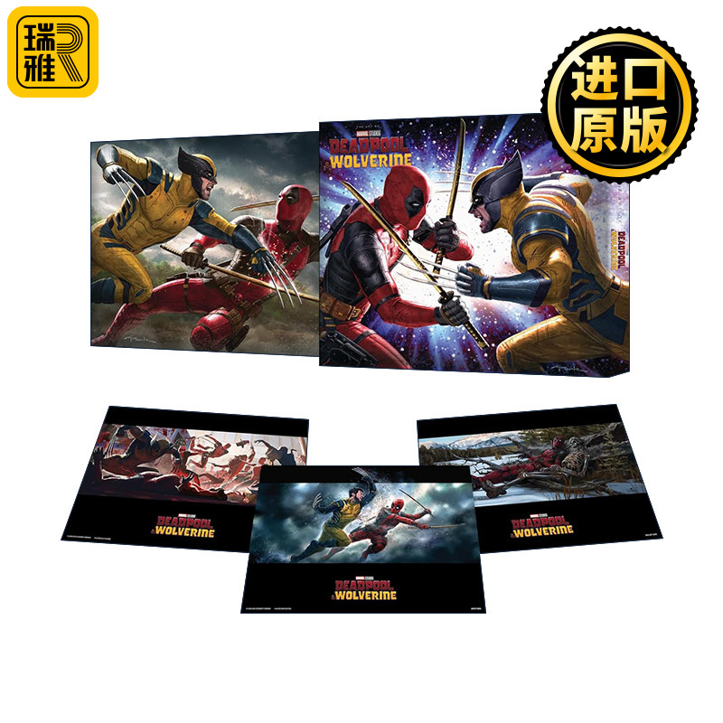 英文原版 Marvel Studios' Deadpool & Wolverine 死侍与金刚狼 电影艺术设定集 漫威漫画 精装收藏版 英文版 进口英语原版书籍