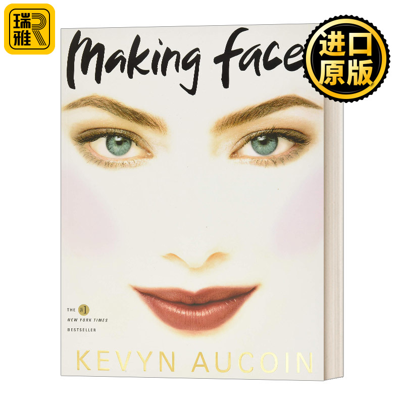 化妆术 英文原版 Making Faces 彩妆教程 英文版 Kevyn Aucoin 进口英语原版书籍