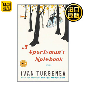 英文原版 A Sportsman's Notebook 猎人笔记 屠格涅夫 故事的艺术系列 英文版 进口英语原版书籍