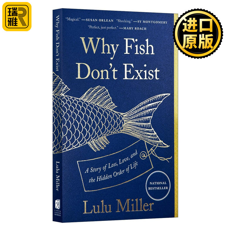 鱼为什么不存在 英文原版 Why Fish Don't Exist 英文版 Lulu Miller 进口英语原版书籍