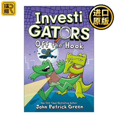 英文原版 InvestiGators Off the Hook 鳄鱼侦查员3 儿童全彩爆笑漫画书 纽约时报畅销书 英文版 进口英语原版书籍