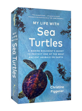 英文原版 My Life with Sea Turtles 我与海龟的生活 海洋生物学家Christine Figgener 环境保护 自然科学 精装 进口英语原版书籍