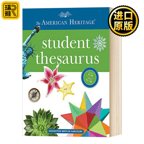 The American Heritage Student Thesaurus 美国学生传统英语同义词词典 精装