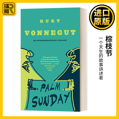 英文原版 Palm Sunday an Autobiographical Collage 棕枝节 Kurt Vonnegut库尔特·冯内古特 英文版 进口英语原版书籍