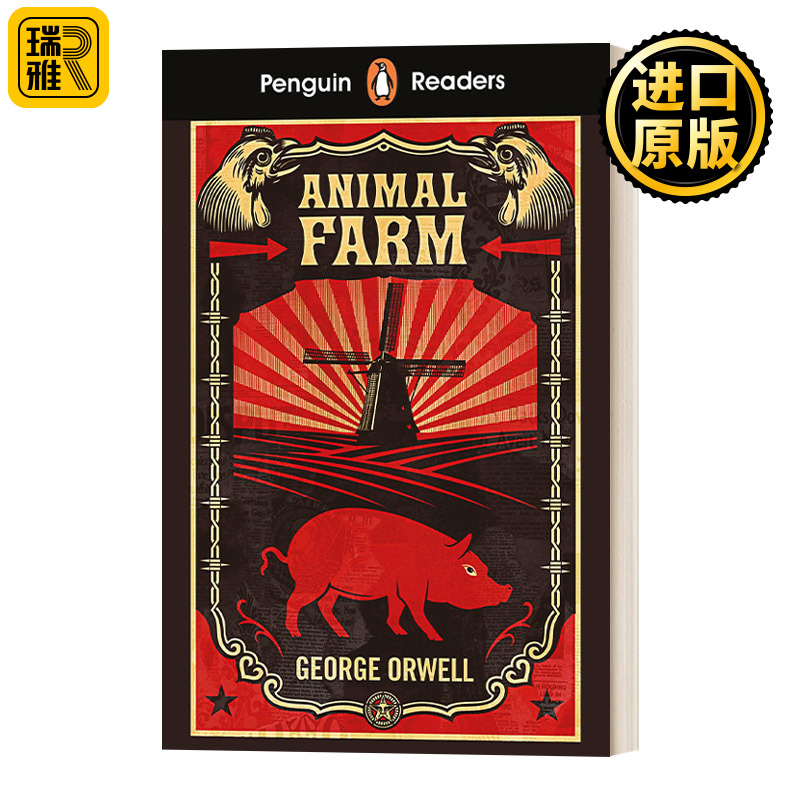 英文原版 Penguin Readers Level 3 Animal Farm 企鹅分级阅读3级 动物农场 儿童分级阅读 英文版 George Orwell 进口英语原版书籍