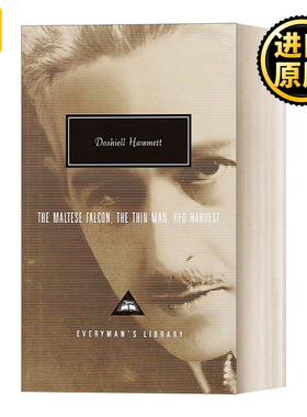 The Maltese Falcon, The Thin Man, Red Harvest 马耳他之鹰，瘦子，红色收获 人人图书馆当代经典系列 精装